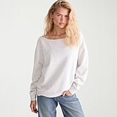 AEROPOSTALE Womens Juniors Crew Neck Long Sleeve Sweatshirt