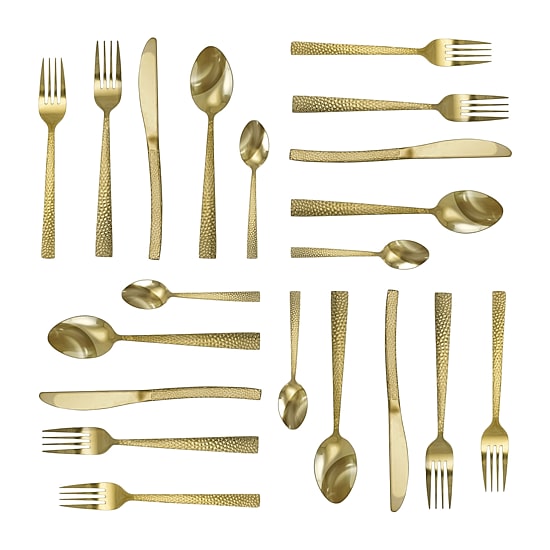 MegaChef Baily 20-pc. 18/10 Stainless Steel Flatware Set