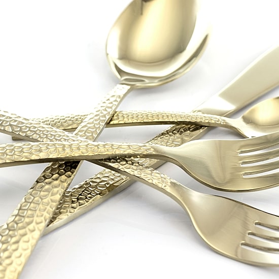 MegaChef Baily 20-pc. 18/10 Stainless Steel Flatware Set