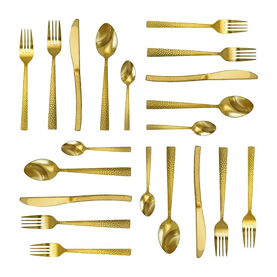 MegaChef Baily 20-pc. 18/10 Stainless Steel Flatware Set