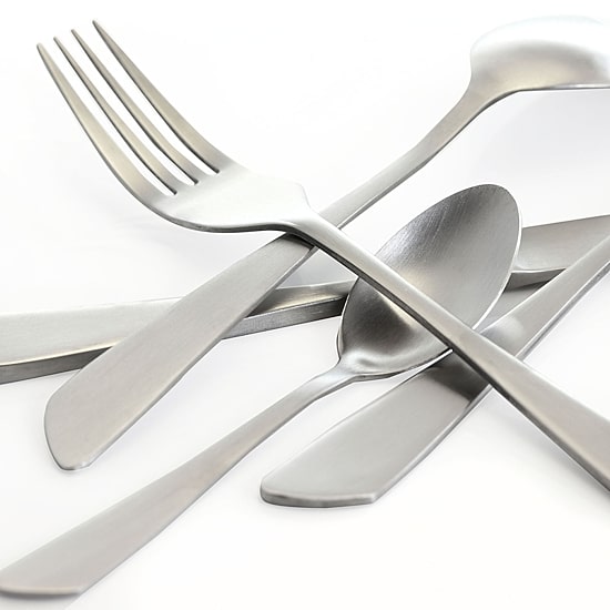 MegaChef Gibbous 20-pc. 18/10 Stainless Steel Flatware Set