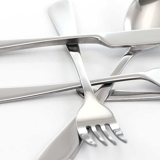 MegaChef Gibbous 20-pc. 18/10 Stainless Steel Flatware Set