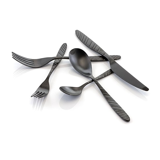 MegaChef La Vague 20-pc. 18/10 Stainless Steel Flatware Set