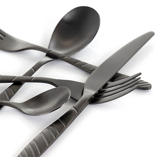 MegaChef La Vague 20-pc. 18/10 Stainless Steel Flatware Set