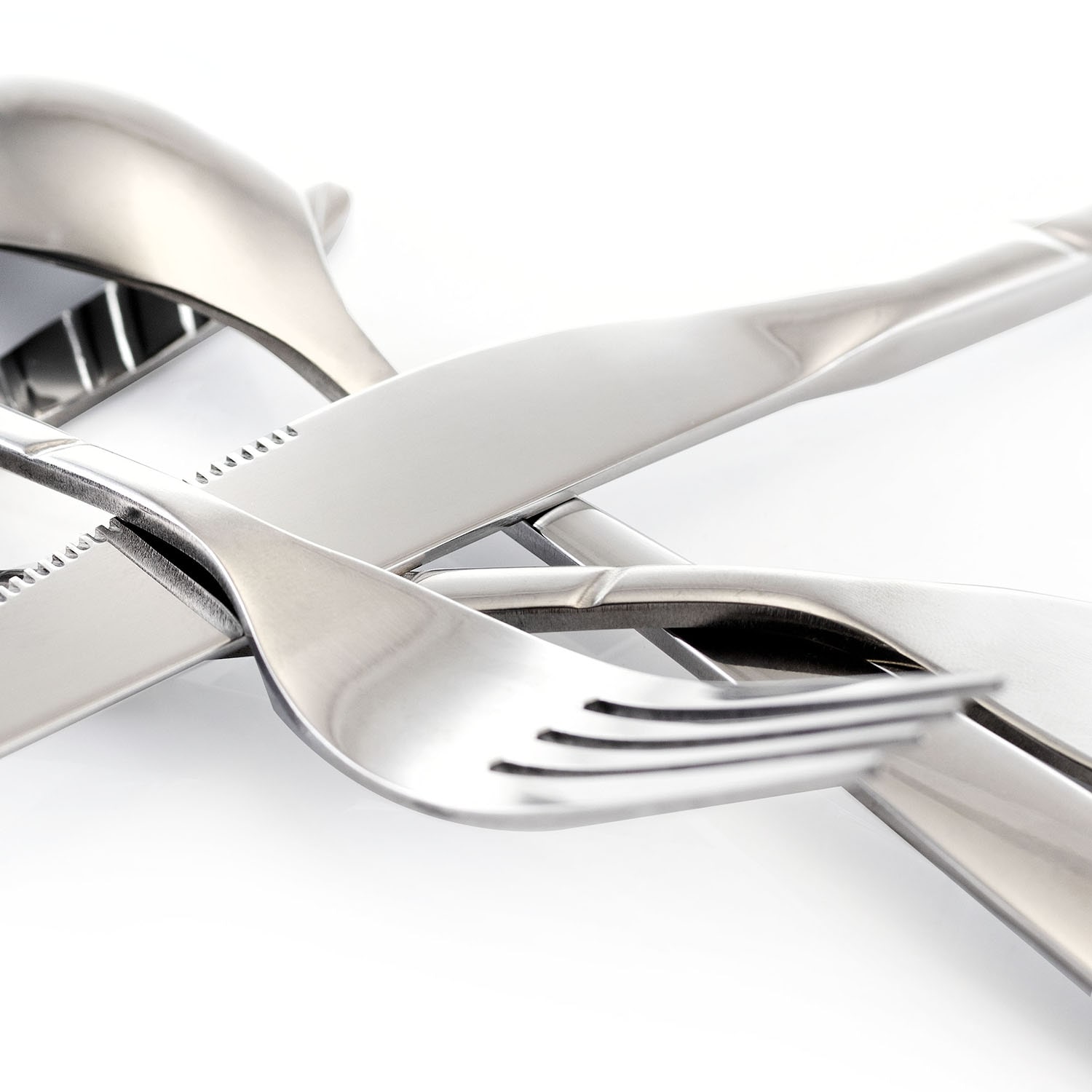 MegaChef La Vague 20-pc. 18/10 Stainless Steel Flatware Set