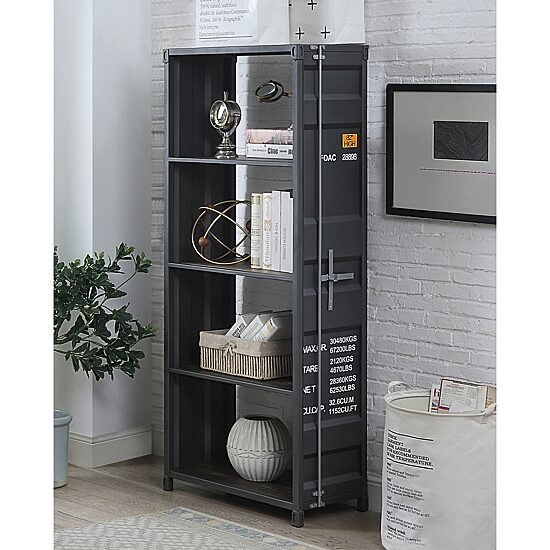 Furniture of America™ Klimson Home Office Collection 4-Shelf Bookcase
