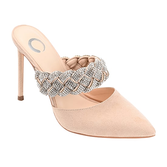 Journee Collection Hazzl Womens Pointed Closed Toe Stiletto Heel Pumps