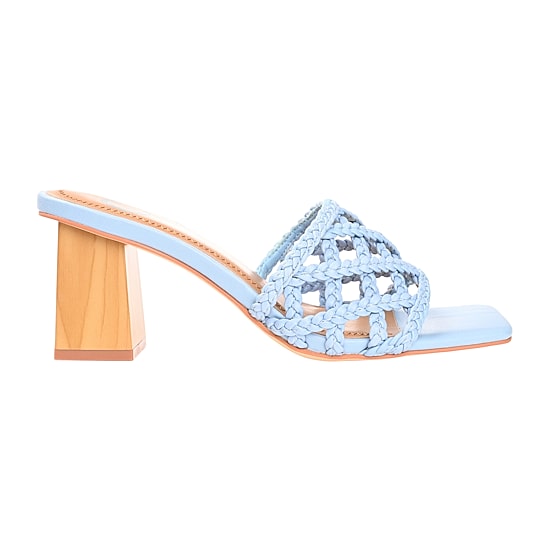 Journee Collection Evvie Womens Round Open Toe Block Heel Pumps