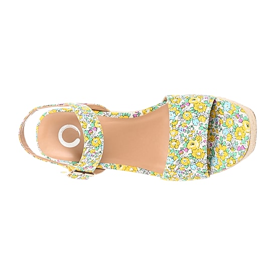 Journee Collection Womens Pearrl Wedge Sandals