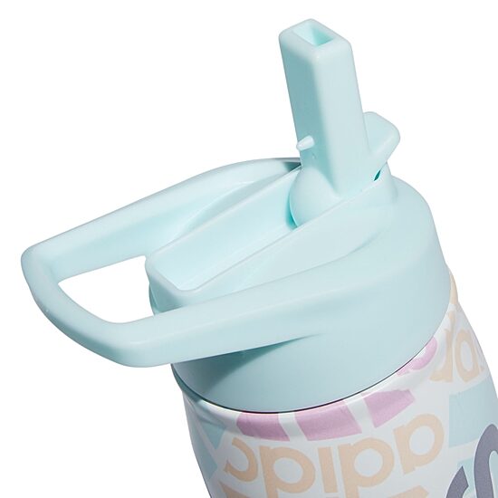 adidas Steel 600 ML Water Bottle with Straw