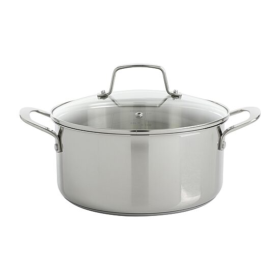 Martha Stewart Castelle Stainless Steel 10-pc. Cookware Set