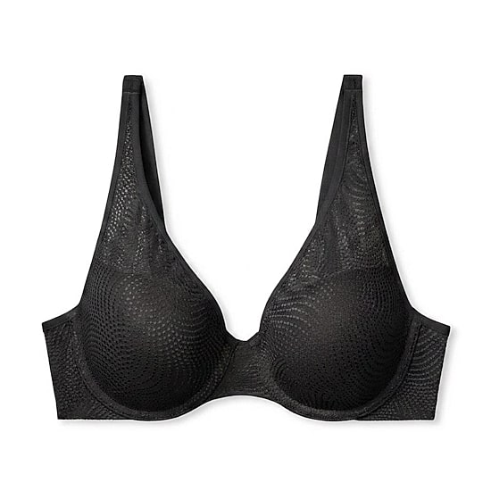 Warners Signature Support Dot Mesh Bra - WRW263PU07