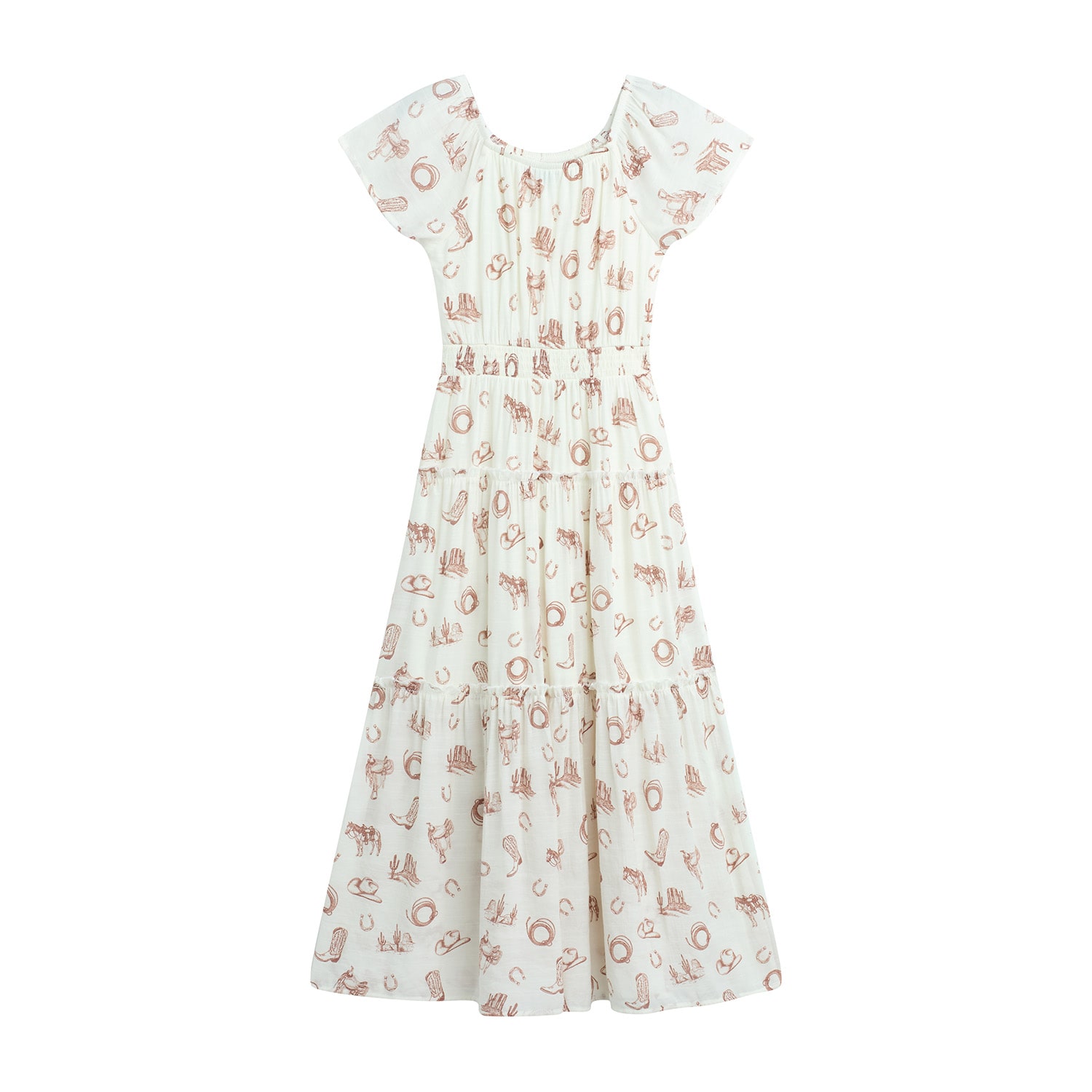 Byer California Girls Flutter Midi 2-pc. Dress Set