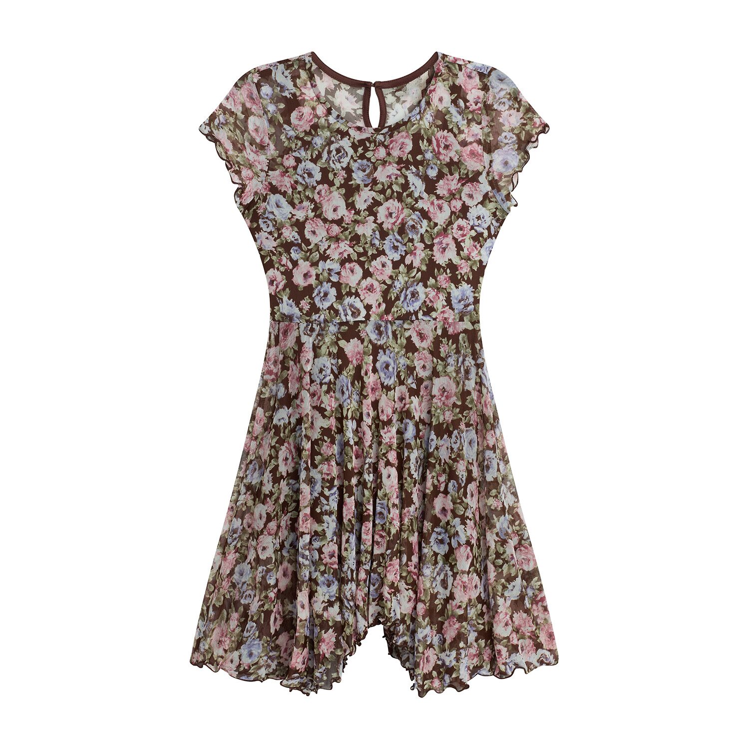 Byer California Girls Cap Floral 2-pc. Dress Set