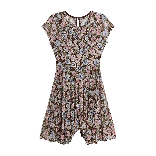 Byer California Girls Cap Floral 2-pc. Dress Set