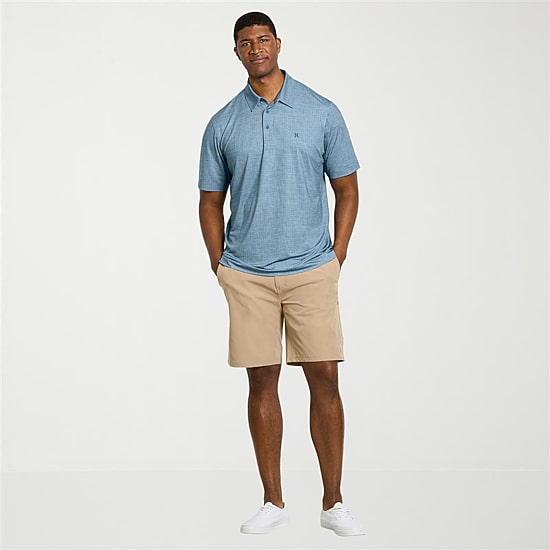 Hurley Big and Tall Mens Classic Fit Short Sleeve Polo Shirt