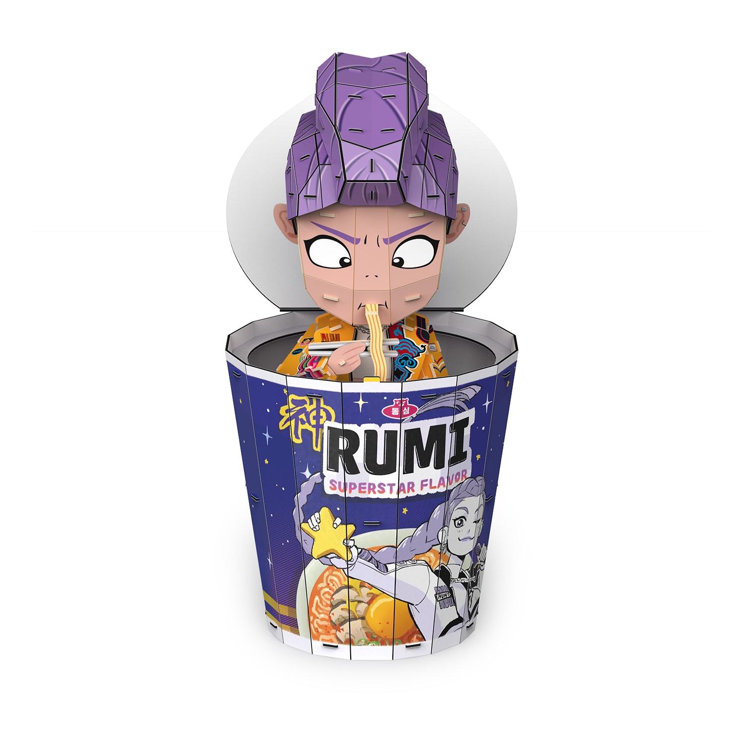 SPIN MASTER™ Kpdh 4d Build Ramen Cup Rumi Building Set 138-pc.