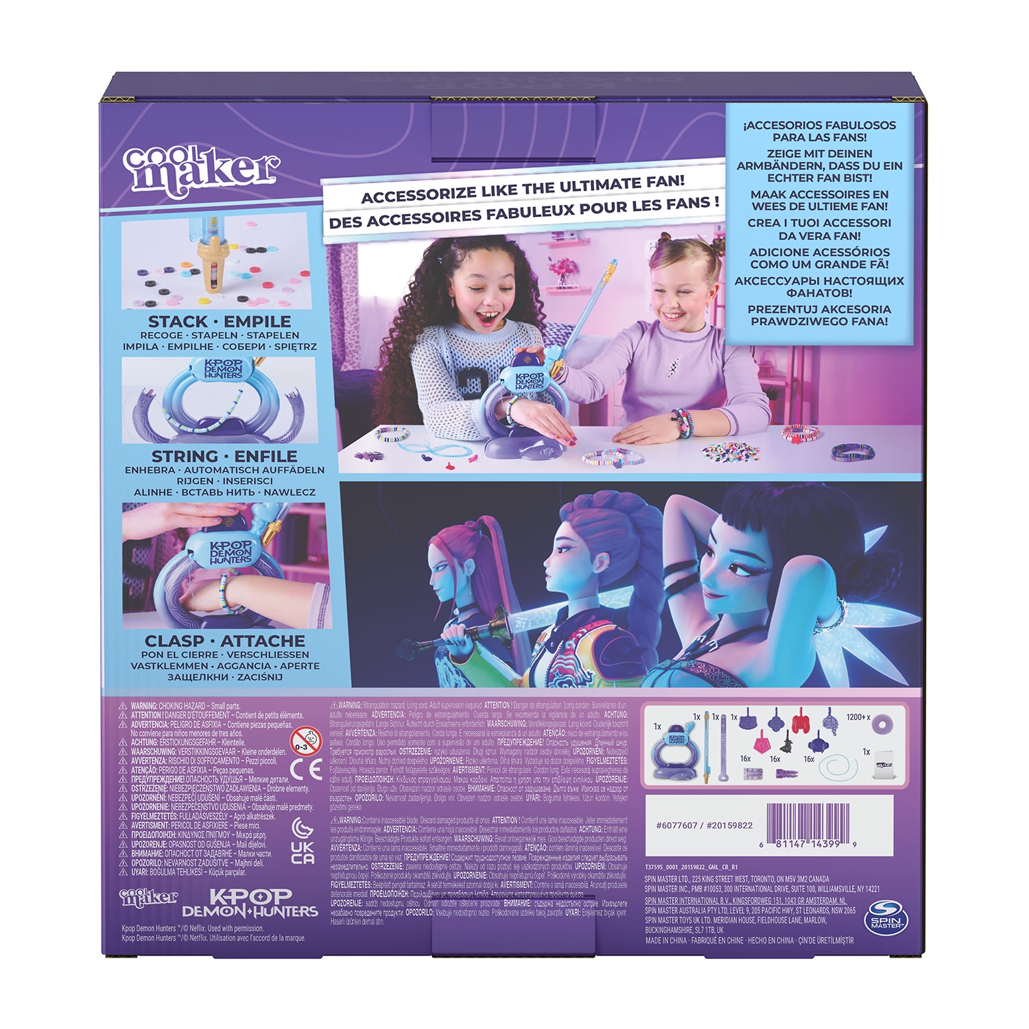 SPIN MASTER™ Kpdh Heishi Bracelet Maker 1259 Jewelry Kit