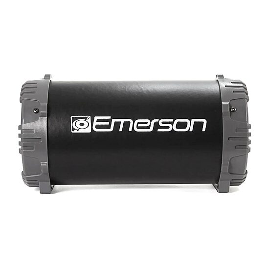 Emerson Portable Bluetooth Speaker with carrying strap