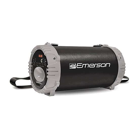 Emerson Portable Bluetooth Speaker with carrying strap