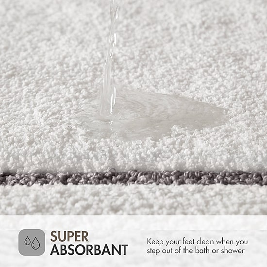 Madison Park Roan Border Tufted Bath Bath Rug
