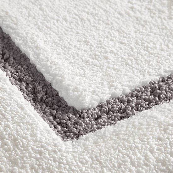 Madison Park Roan Border Tufted Bath Bath Rug