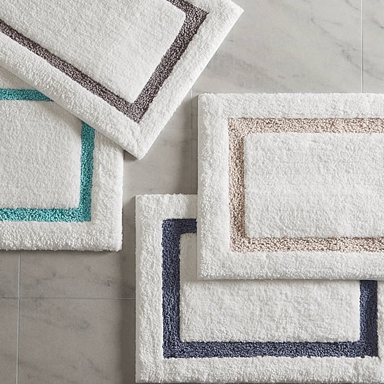 Madison Park Roan Border Tufted Bath Bath Rug
