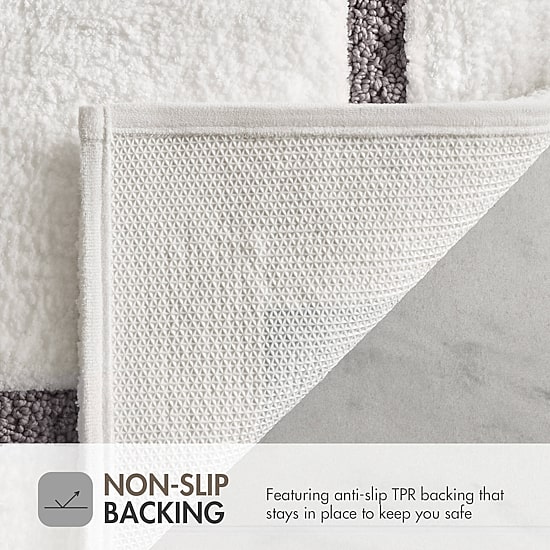 Madison Park Roan Border Tufted Bath Bath Rug