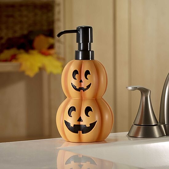 Avanti Stacked Pumpkins Soap Dispenser