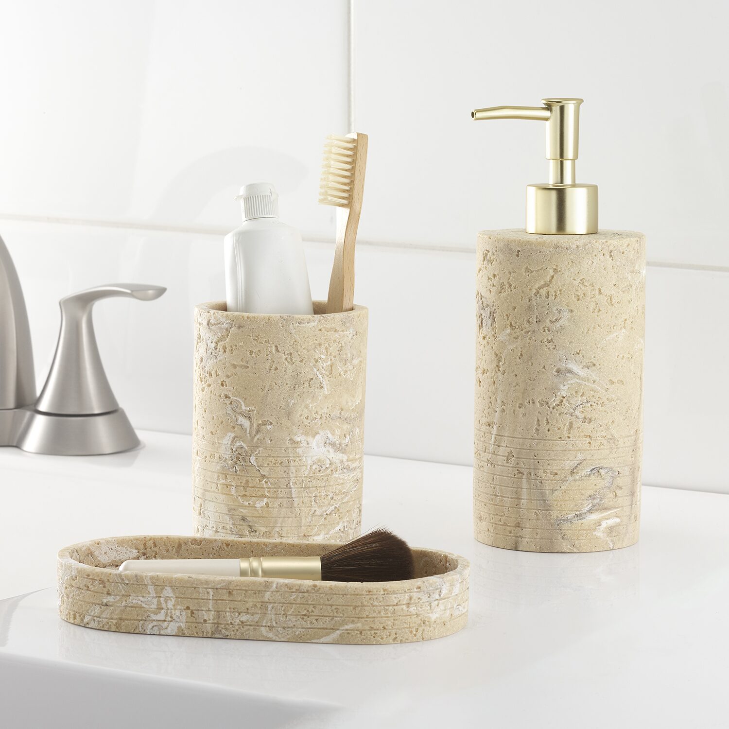 Avanti Eastwood 3-pc. Bath Accessory Sets