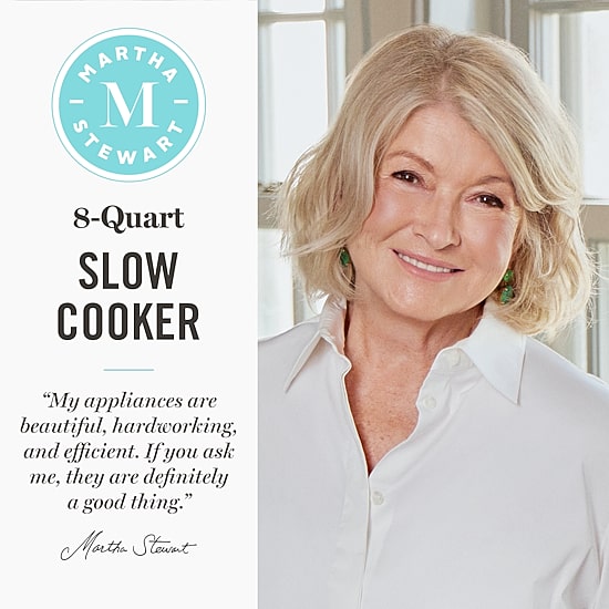 Martha Stewart 8 Qt Programmable Slow Cooker