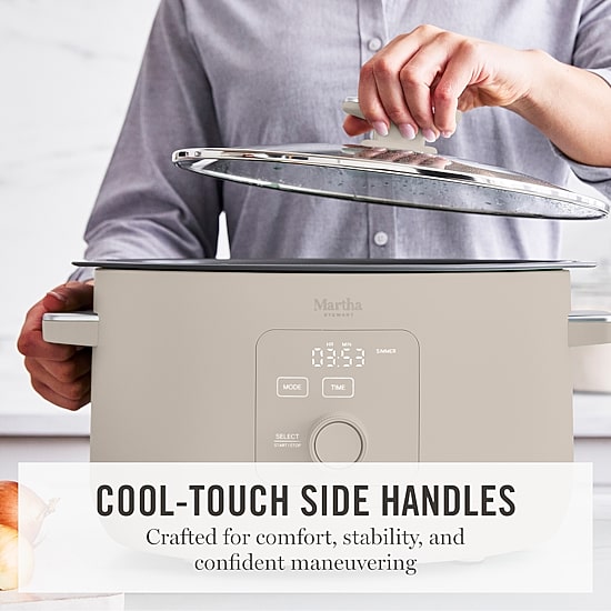 Martha Stewart 8 Qt Programmable Slow Cooker