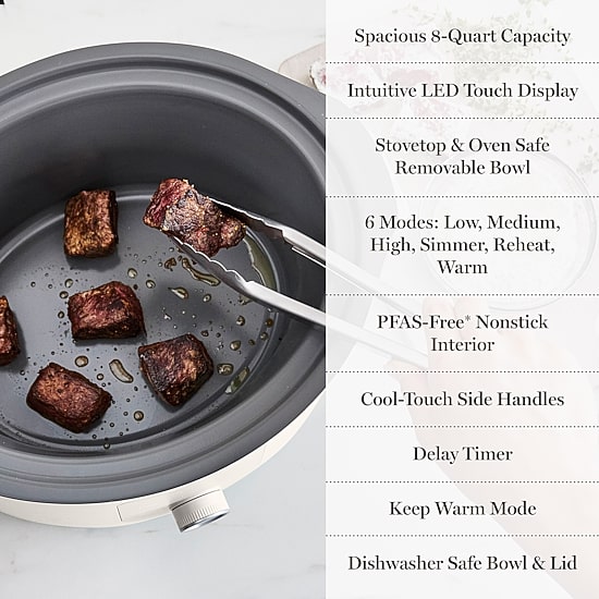 Martha Stewart 8 Qt Programmable Slow Cooker
