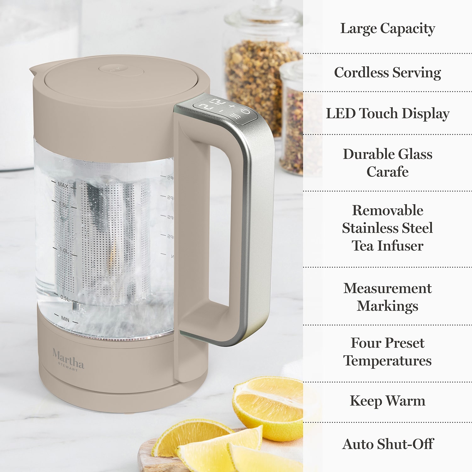 Martha Stewart Tea Kettle Cc010774-001