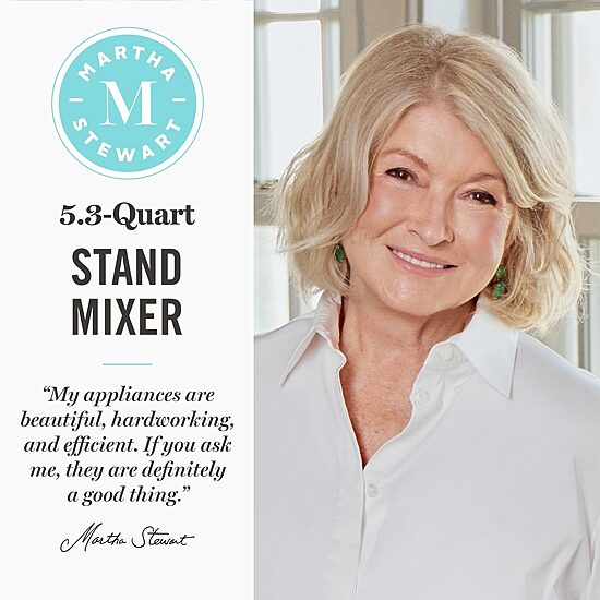 Martha Stewart 5 1/2 Qt Stand Mixer