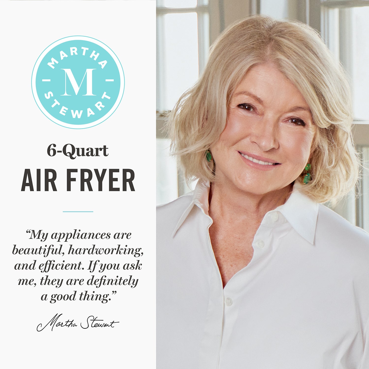 Martha Stewart 6 Qt Air Fryer