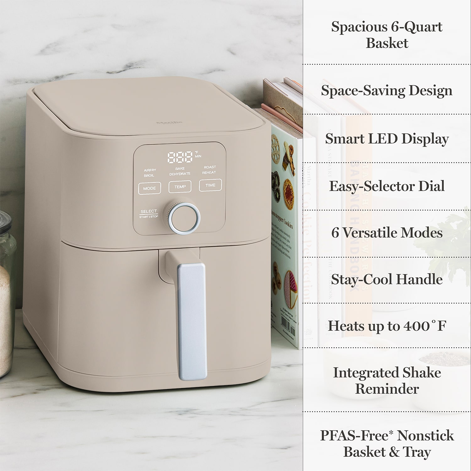 Martha Stewart 6 Qt Air Fryer