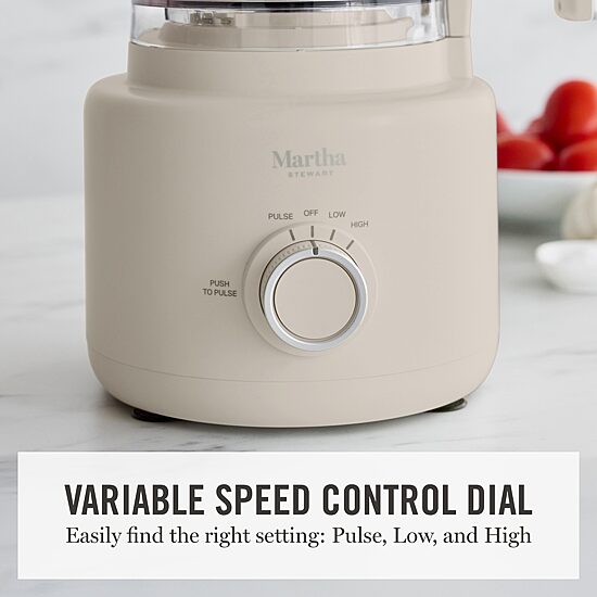 Martha Stewart 10 Cups Bpa Free Food Processor