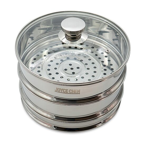 Joyce Chen 2-pc. Stainless Steel Dishwasher Safe Steamer Inserts