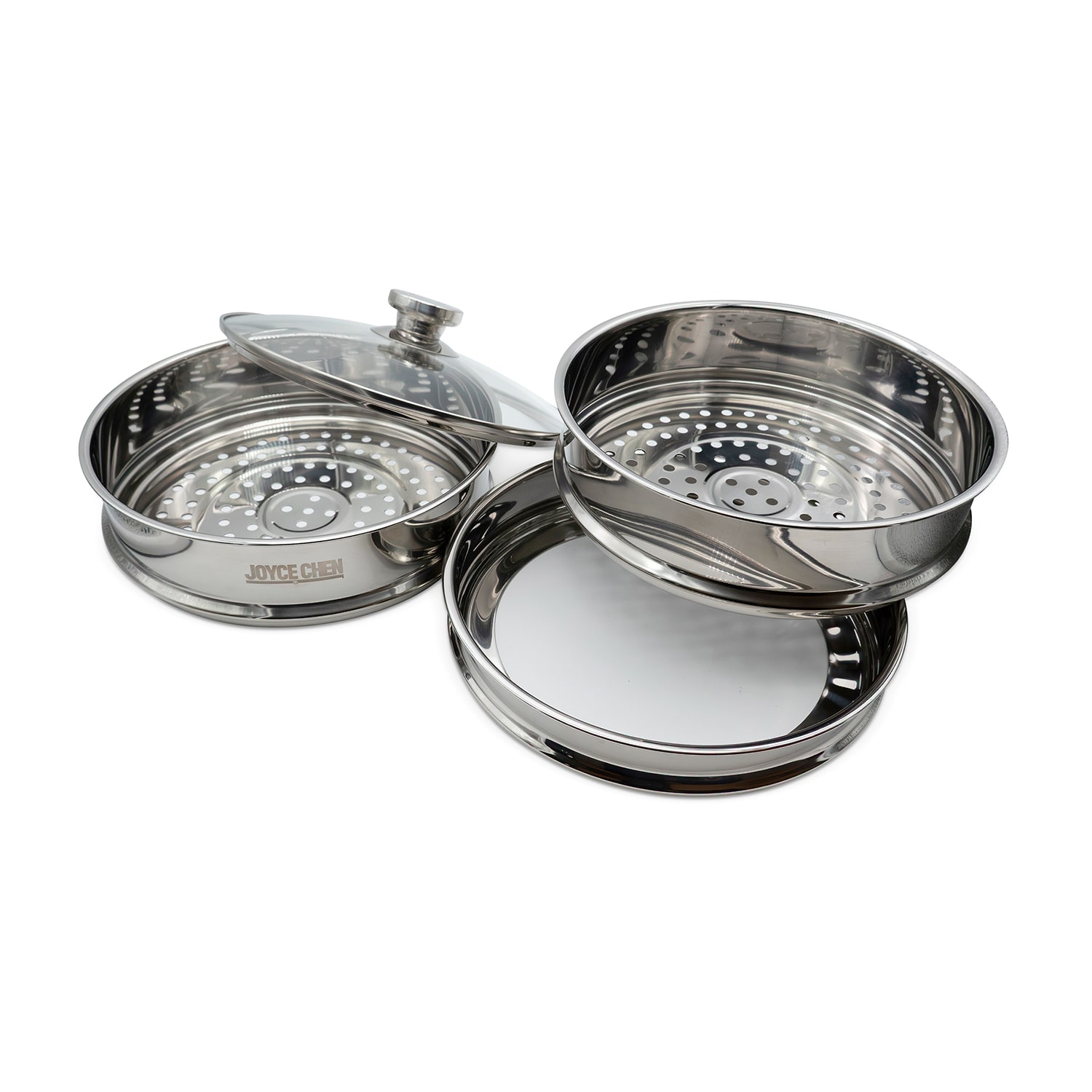 Joyce Chen 2-pc. Stainless Steel Dishwasher Safe Steamer Inserts
