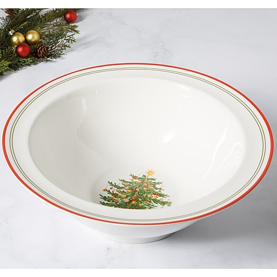 Martha Stewart Manor Rimmed Serving Bowl