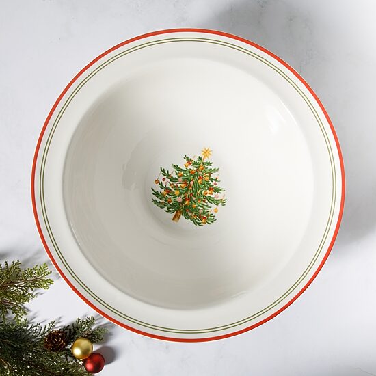 Martha Stewart Manor Rimmed Serving Bowl