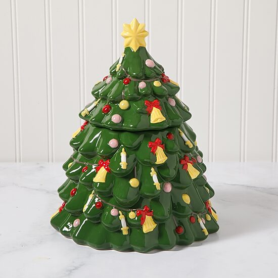 Martha Stewart Manor Tree Cookie Jar