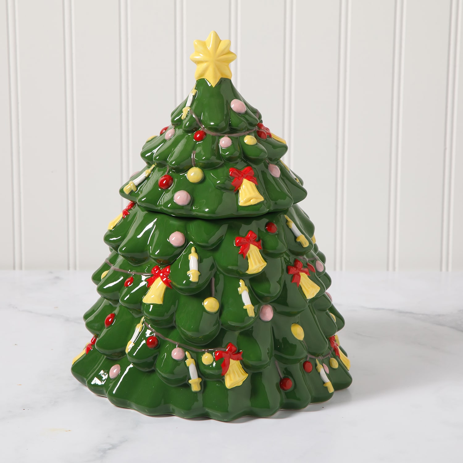Martha Stewart Manor Tree Cookie Jar
