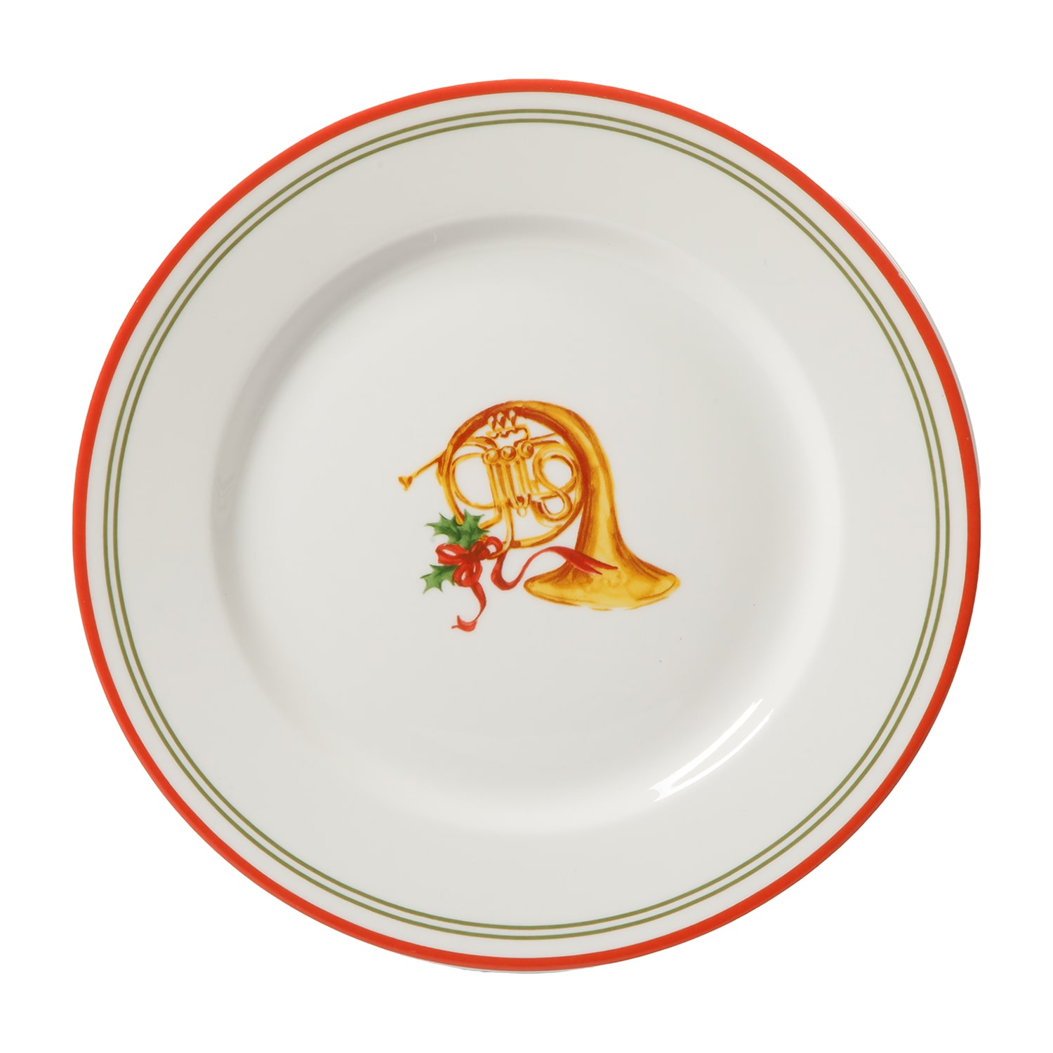 Martha Stewart Manor Rimmed 4-pc. Dessert Plate