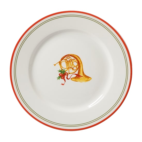 Martha Stewart Manor Rimmed 4-pc. Dessert Plate