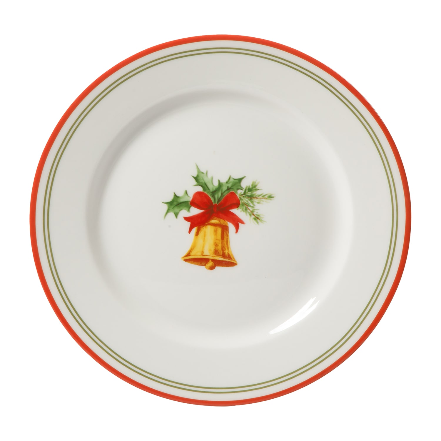 Martha Stewart Manor Rimmed 4-pc. Dessert Plate
