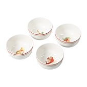 Martha Stewart Manor Rimmed 4-pc. Tidbit Bowl