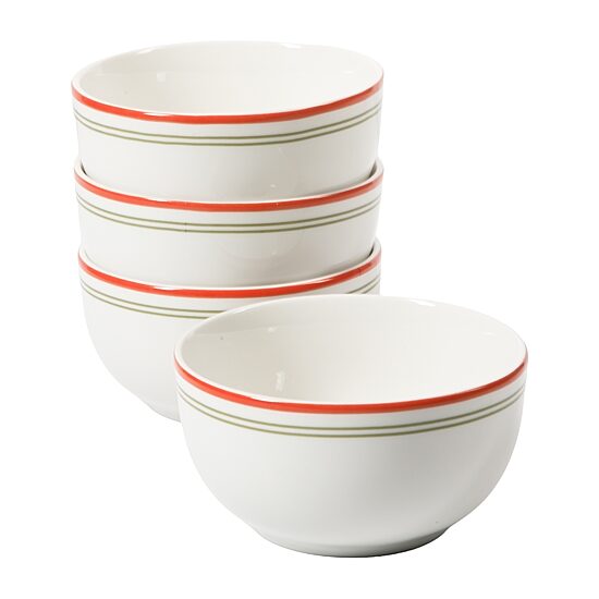 Martha Stewart Manor Rimmed 4-pc. Tidbit Bowl