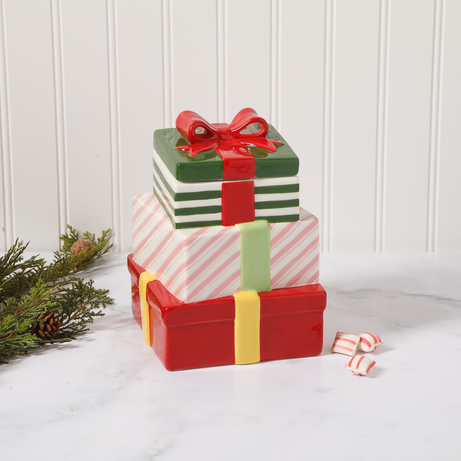 Martha Stewart Manor Presents Candy Jar